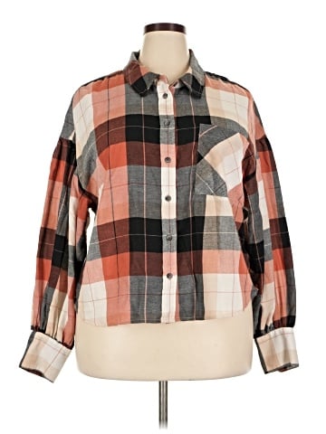 Sanctuary Long Sleeve Button-Down Shirt (view 1)
