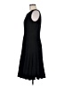 Dana Buchman Solid Black Casual Dress Size 8 - photo 5