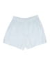 Aerie 100% Cotton Solid Blue Shorts Size L - photo 1