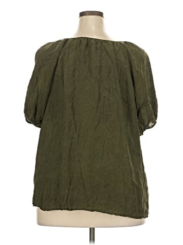 Talbots Short Sleeve Blouse (view 2)