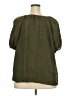 Talbots Green Short Sleeve Blouse Size 3X Petite - photo 2