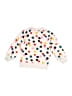 Hanna Andersson Polka Dots White Sweatshirt Size 3T - photo 2