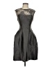 White by Vera Wang 100% Polyester Gray Cocktail Dress Size 0 - photo 1