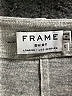 FRAME 100% Linen Gray Long Sleeve Top Size S - photo 7