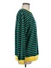 Unbranded Stripes Green Pullover Sweater Size M - photo 4