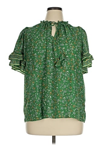 Max Studio Short Sleeve Blouse (view 1)