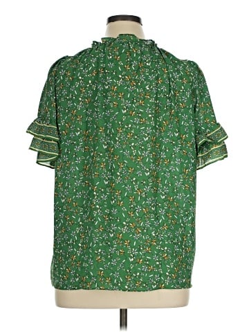Max Studio Short Sleeve Blouse (view 2)