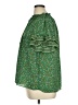 Max Studio 100% Polyester Green Short Sleeve Blouse Size 1X - photo 5