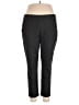 Simply Vera Vera Wang Solid Black Active Pants Size XL - photo 1
