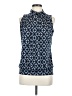 Perseption Concept Blue Sleeveless Blouse Size M - photo 1