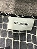 St. John 100% Silk Black Short Sleeve Silk Top Size M - photo 7