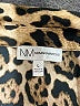 Neiman Marcus Animal Print Brown Long Sleeve Blouse Size L - photo 7