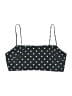 Glamorous Polka Dots Green Swimsuit Top Size 10 - photo 1