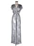 Vince Camuto Metallic Silver Jumpsuit Size M - photo 1