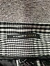 Robert Louis Houndstooth Black Shorts Size 12 - photo 3