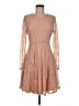 Cato Tan Cocktail Dress Size M - photo 1