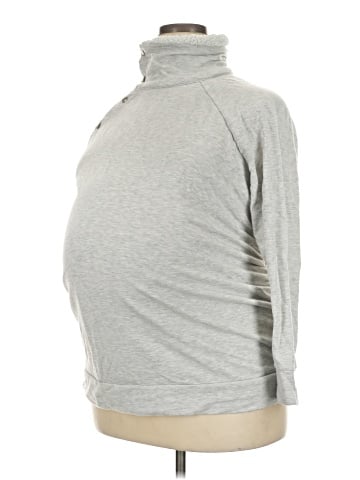 Isabel Maternity Turtleneck Sweater (view 1)