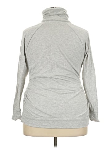 Isabel Maternity Turtleneck Sweater (view 2)
