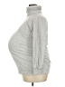 Isabel Maternity Silver Turtleneck Sweater Size XXL Maternity - photo 5
