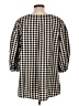 bryn WALKER Houndstooth Black 3/4 Sleeve Blouse Size L (estimated) - photo 2
