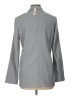 Max Studio Checkered-gingham Graphic Polka Dots Gray Blazer Size L - photo 2