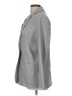 Max Studio Checkered-gingham Graphic Polka Dots Gray Blazer Size L - photo 5