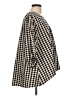 bryn WALKER Houndstooth Black 3/4 Sleeve Blouse Size L (estimated) - photo 4