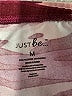 Just Be... Print Burgundy Leggings Size M - photo 7