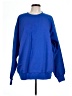 Hanes Solid Blue Sweatshirt Size L - photo 1