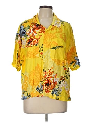 Urban Outfitters Short Sleeve Blouse (view 1)