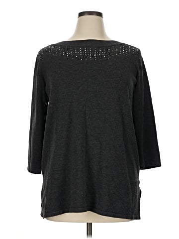 Cable & Gauge Pullover Sweater (view 1)
