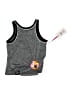 Justice 100% Recycled Polyester Gray Active Tank Size M (kids) - photo 2