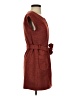 Tabitha Tweed Burgundy Casual Dress Size 4 - photo 4
