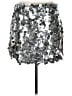 Windsor 100% Polyester Silver Casual Skirt Size L - photo 1