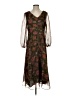 Talbots Floral Brown Casual Dress Size 4 - photo 1