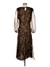 Talbots Floral Brown Casual Dress Size 4 - photo 2