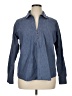 Coldwater Creek 100% Cotton Blue Long Sleeve Button-Down Shirt Size 1X - photo 1