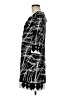 Donna Morgan Graphic Black Casual Dress Size 6 - photo 5