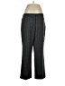Roz & Ali Houndstooth Gray Dress Pants Size 14 - photo 1