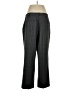 Roz & Ali Houndstooth Gray Dress Pants Size 14 - photo 2