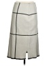 St. John Gray Casual Skirt Size 4 - photo 2
