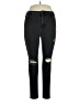 Old Navy Hearts Black Jeans Size 14 - photo 1