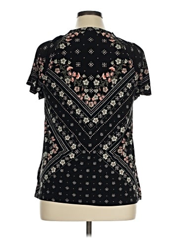 Style&Co Short Sleeve Blouse (view 2)