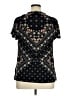Style&Co Black Short Sleeve Blouse Size XL - photo 2