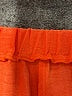 Unbranded 100% Polyester Solid Orange Shorts Size XL - photo 3