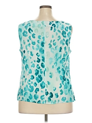 Maggy London Sleeveless Silk Top (view 2)