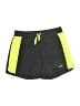 Nike 100% Polyester Color Block Green Athletic Shorts Size M - photo 1