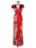 Alice + Olivia Red Jumpsuit Size 8 - photo 1
