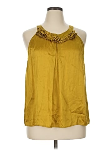 Kenar Sleeveless Silk Top (view 1)