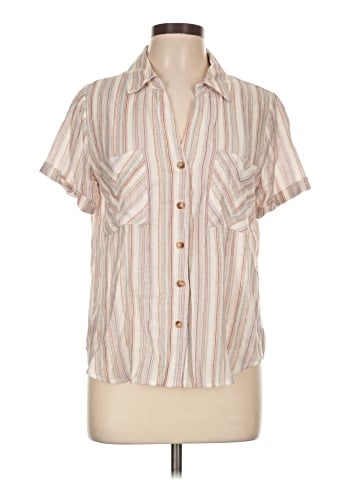 Blu Pepper Short Sleeve Blouse (view 1)
